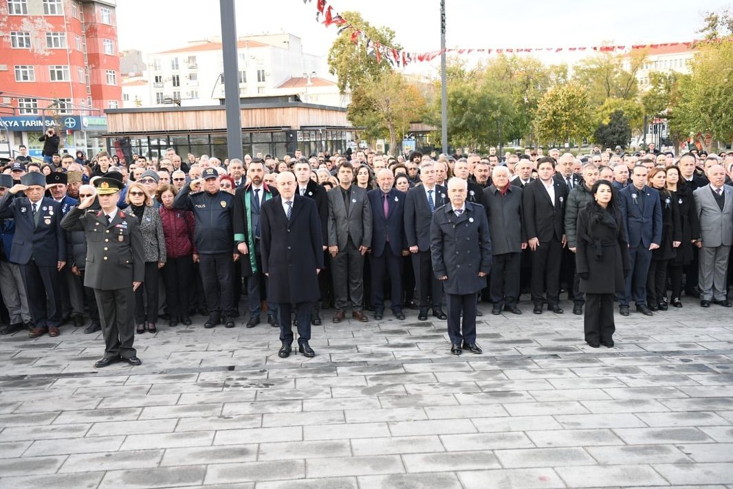 Büyük önderimiz Atatürk, Keşan’da da törenlerle anıldı