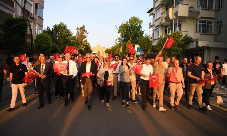 15 Temmuz Demokrasi ve Milli Birlik günü Keşan'da da kutlandı