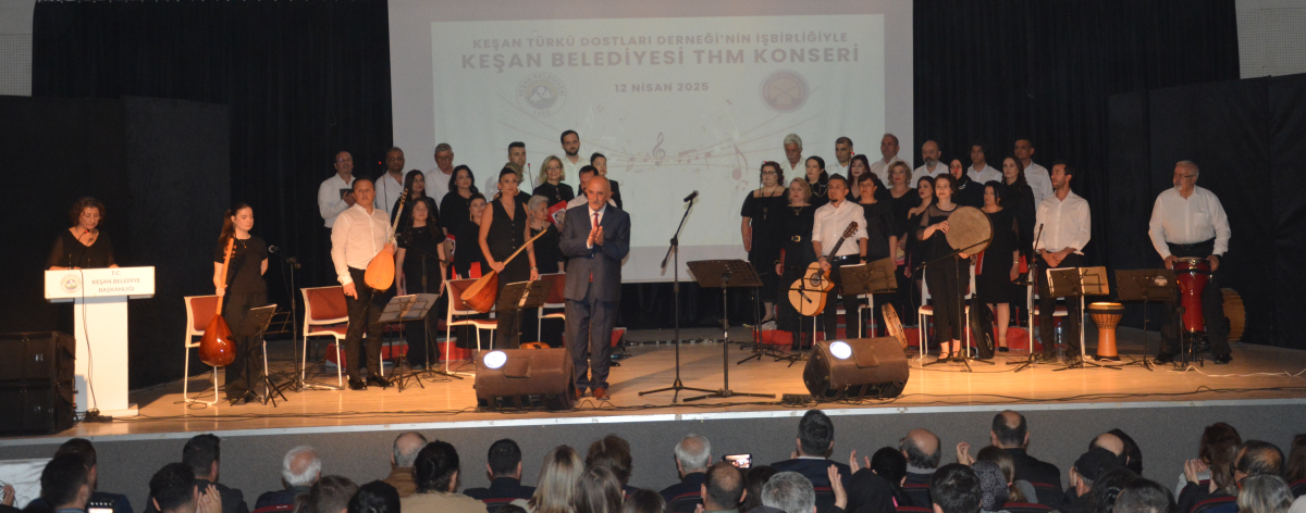 Keşan Belediyesi’nin THM Konserine büyük ilgi