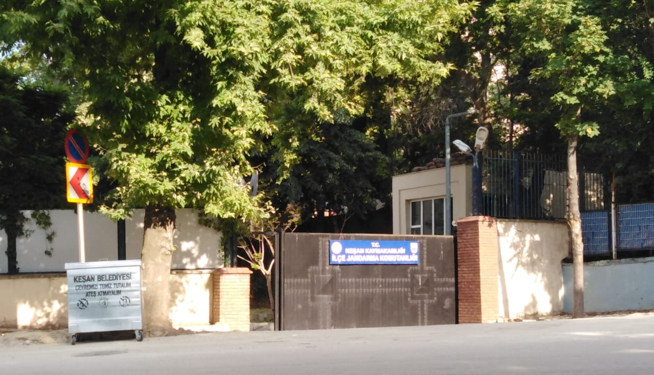 Keşan Jandarma Komutanlığı, geçici yerinde faaliyete başladı