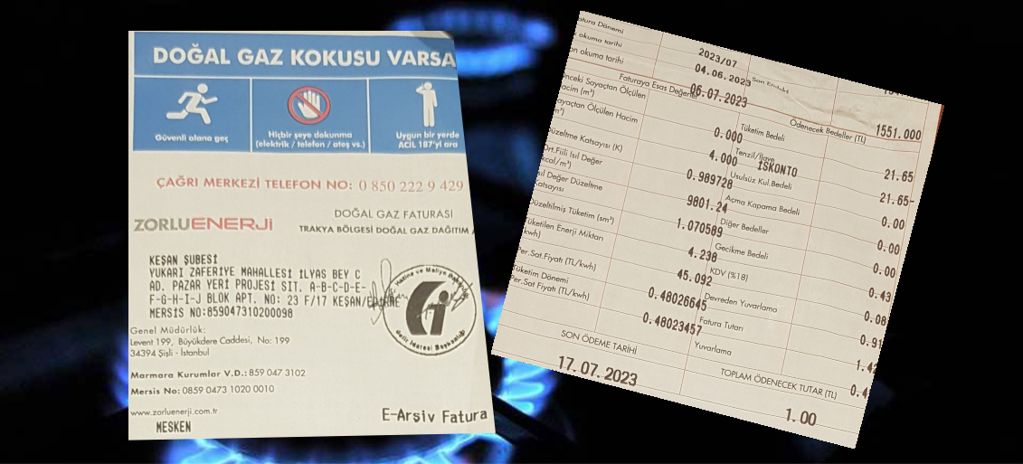 GAZDAŞ’ın düşük tutarlı faturaları şaşırttı