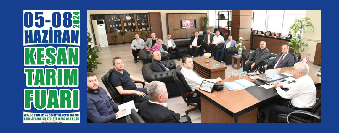 Keşan Tarım Hayvancılık Gıda Sanayi Otomotiv ve İş Makinaları Fuarı, 5 Haziran’da başlayacak