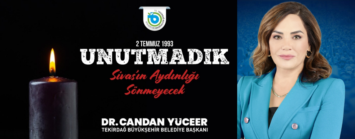 Tekirdağ Büyükşehir Belediye Başkanı Yüceer: 