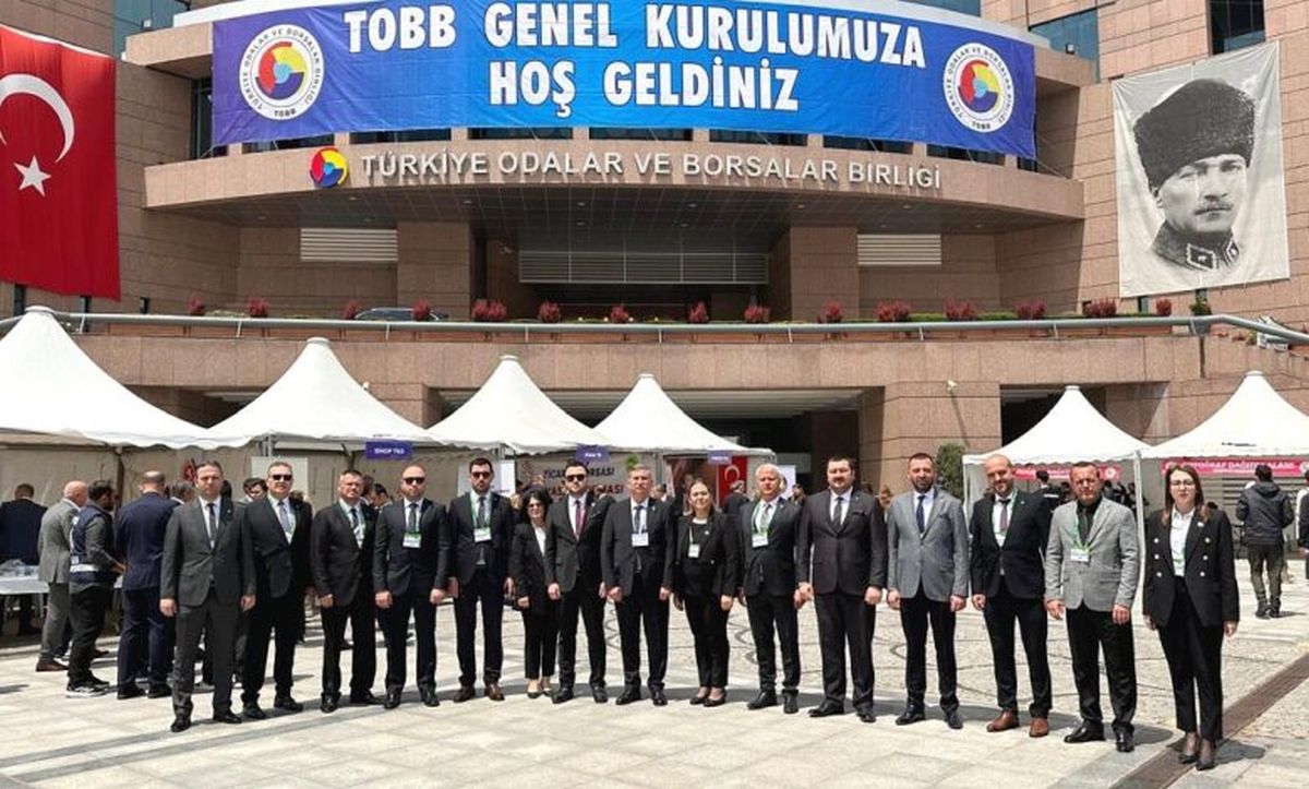 Keşan TSO yöneticileri, TOBB Mali Genel Kurul Toplantısına katıldı