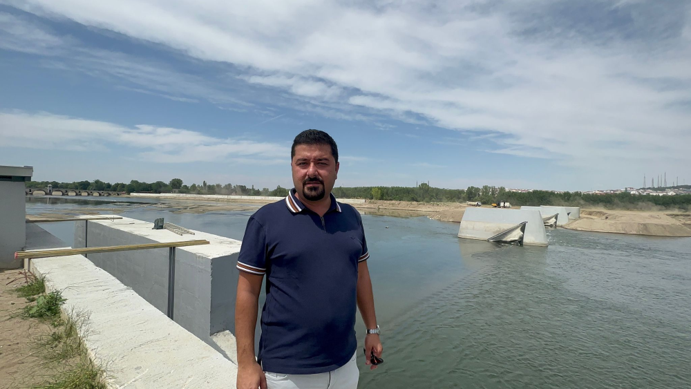 Edirne Milletvekili Yazgan, Meriç Nehri’ndeki Hidroelektrik Santrali’nde oluşan hasarı Bakan Özhaseki’ye sordu