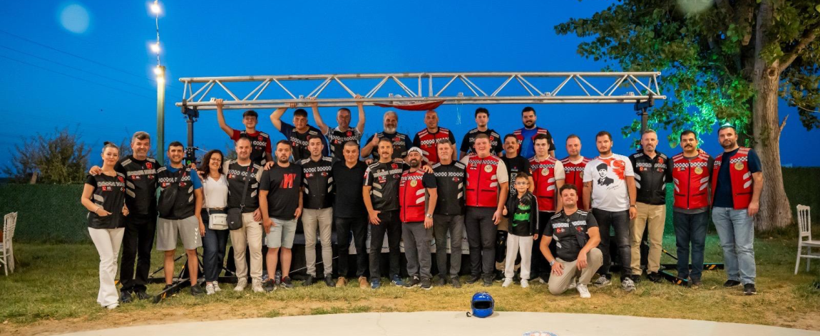 Keşan Motosiklet Kulübü’nden Burak Akça anısına anlamlı buluşma