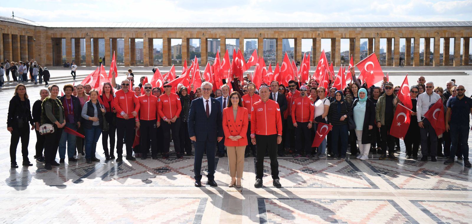 Cumhuriyetimizin 100. Yılında, 100 Keşanlı Atatürk’ün huzuruna çıktı