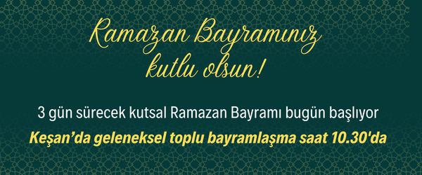 3 gün sürecek kutsal Ramazan Bayramı bugün başlıyor