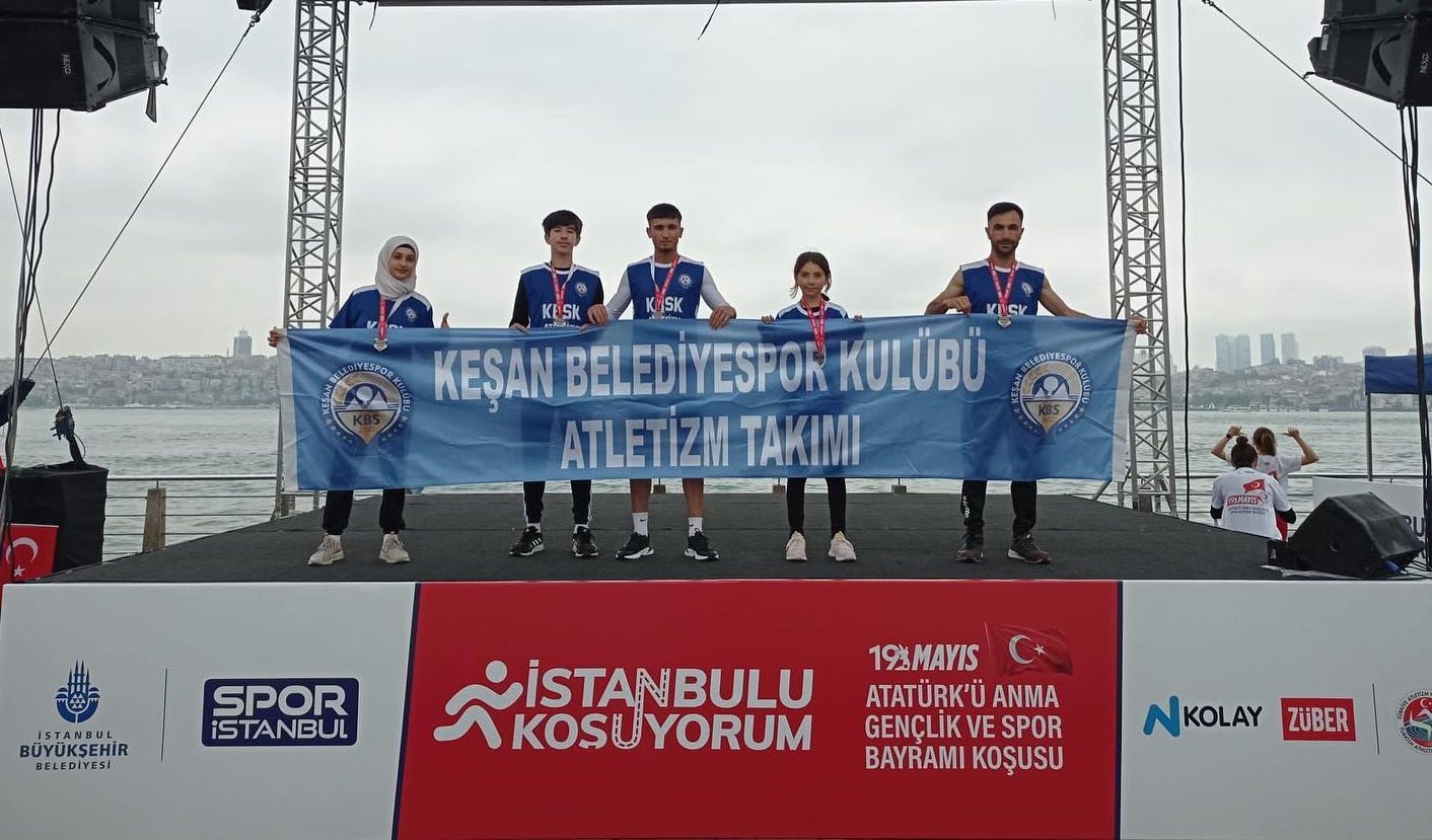 Keşan Belediyespor karatecileri ve atletler, yarışmalardan dereceyle döndü