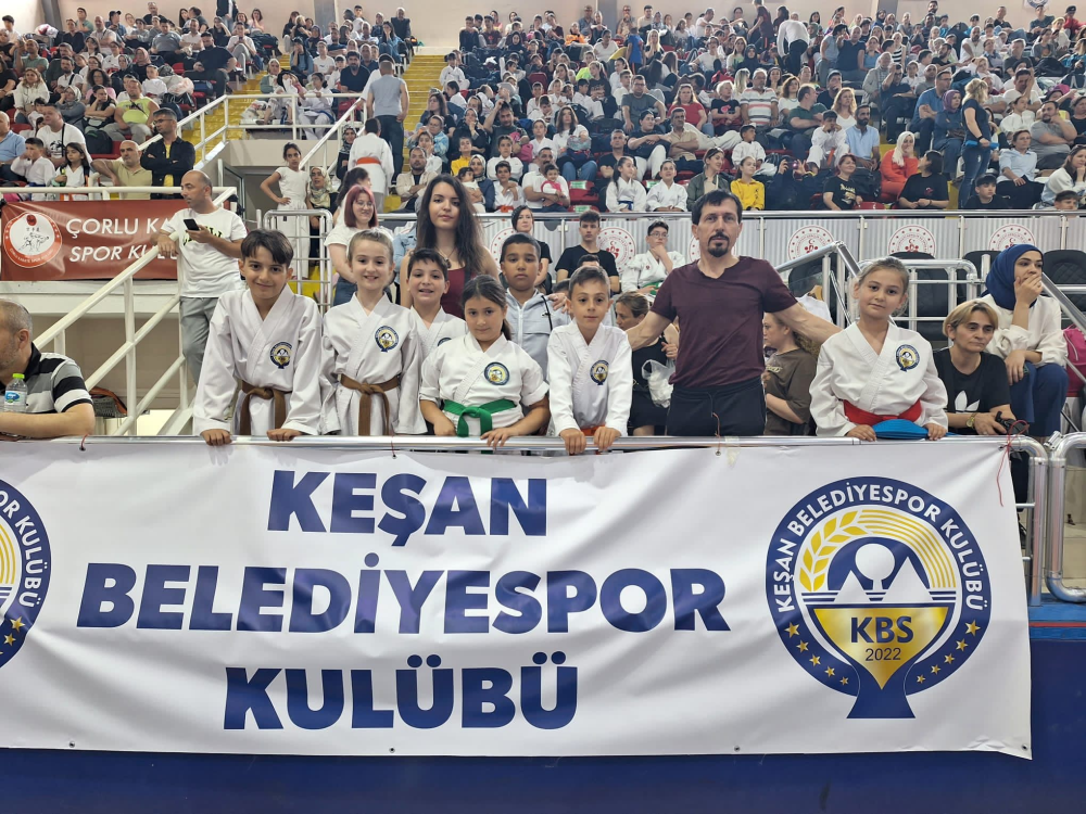Keşan Belediyespor, şampiyonadan 7 madalyayla döndü