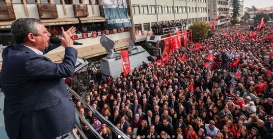 CHP Genel Başkanı Özel, Edirne mitingindeydi: 