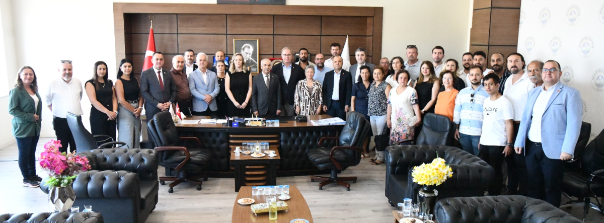 CHP heyetinden Keşan Belediye Başkanı Mehmet Özcan’a ziyaret