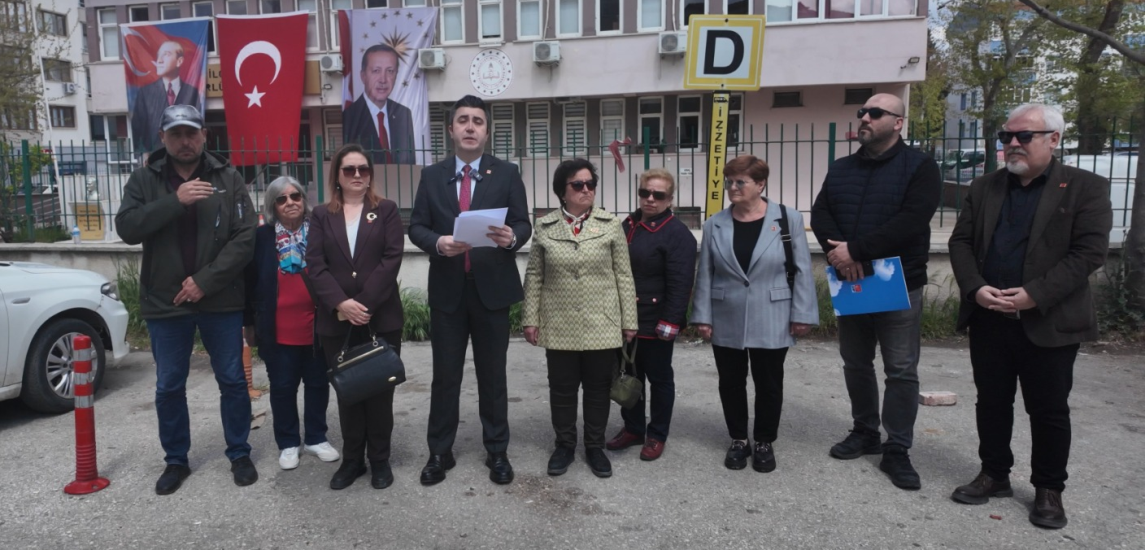 CHP'nin 23 Nisan ortak bildirisi Keşan'da da okundu