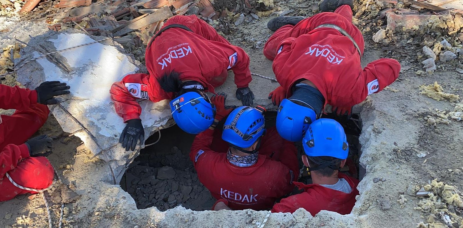 KEDAK, Edirne’deki geniş kapsamlı deprem tatbikatına katıldı