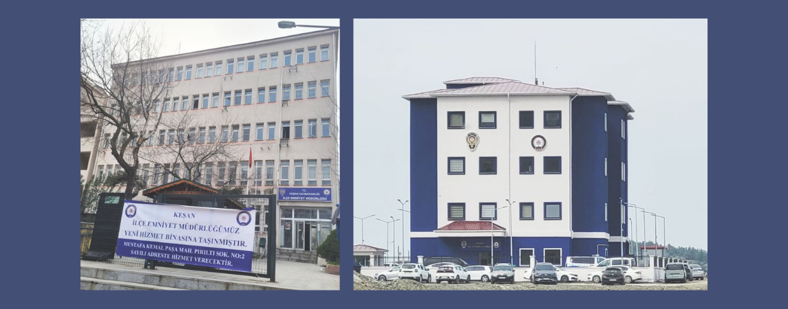 Keşan Emniyet Müdürlüğü, yeni binasında hizmet vermeye başladı