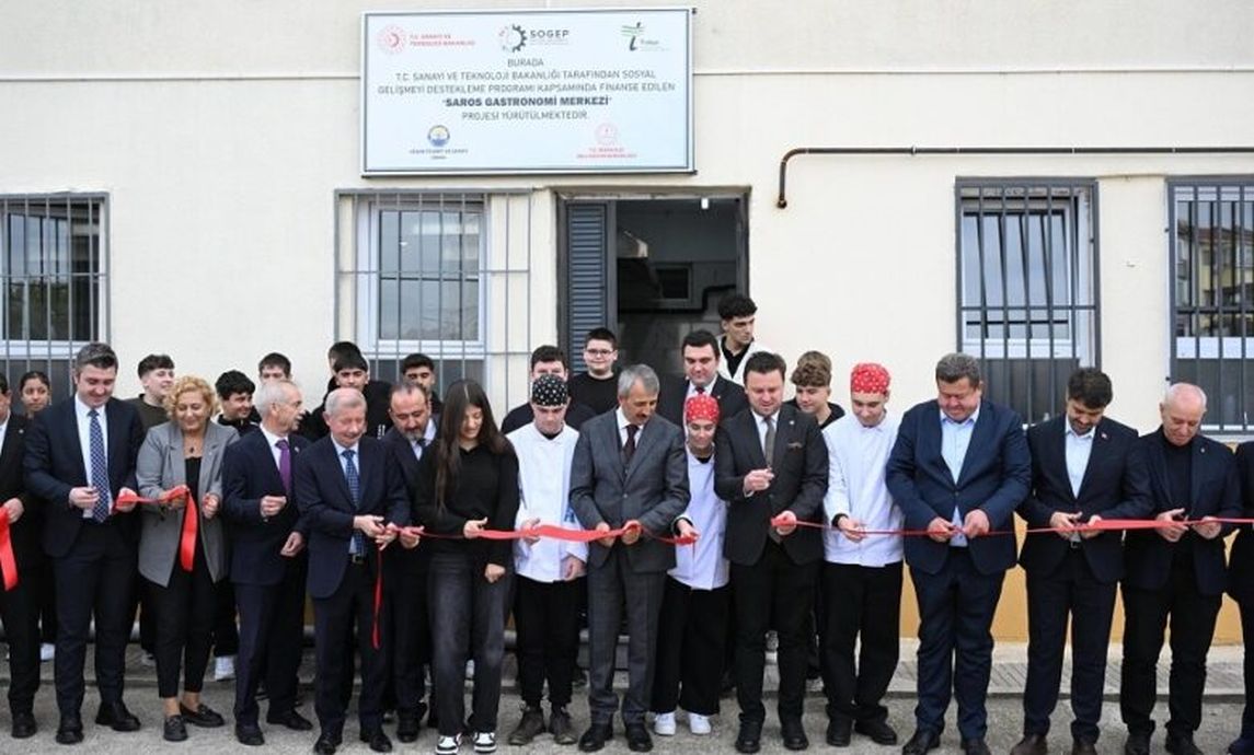 Saros Gastronomi Merkezi, hizmete açıldı