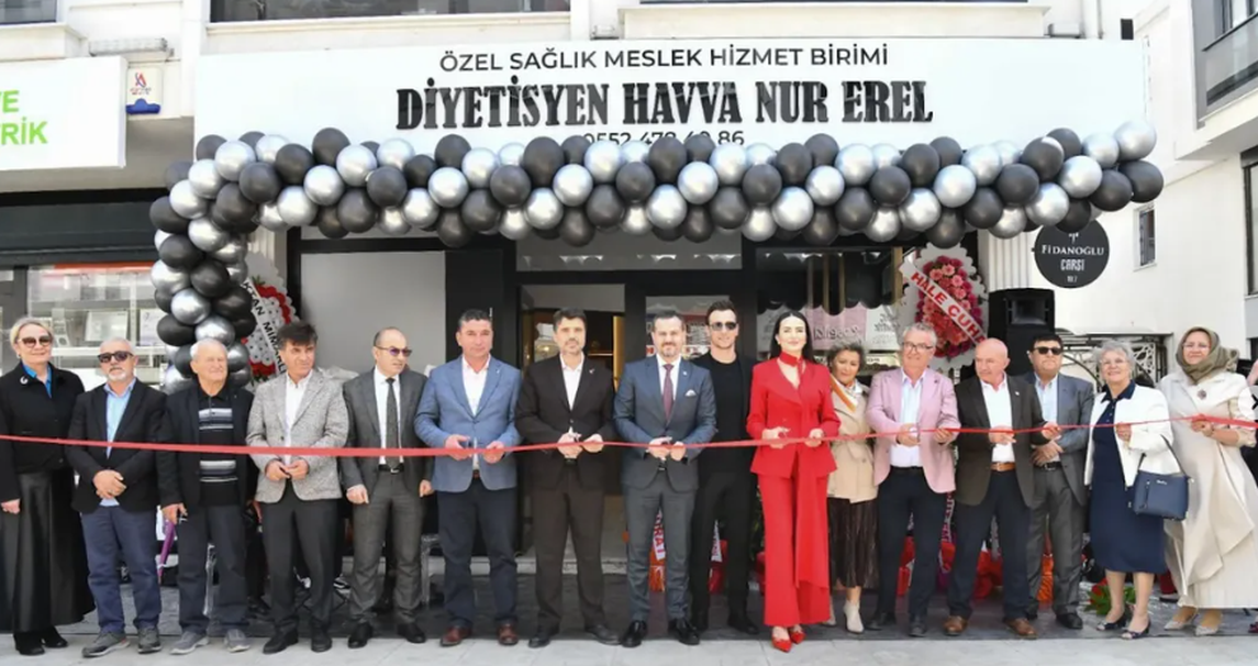 Diyetisyen Havva Nur Erel’in, Özel Sağlık Meslek Hizmet Birimi törenle açıldı