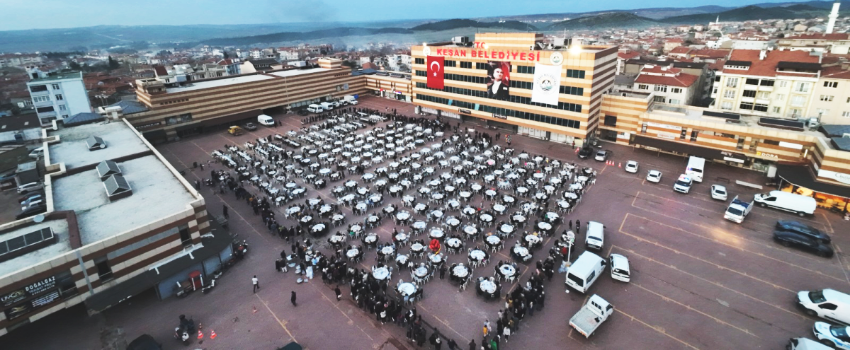 Keşan Belediyesi'nin iftar programı gerçekleştirildi