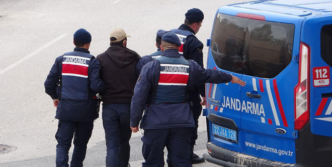 Jandarma, Edirne’de 1 haftada 77 kişiyi yakalayarak adalete teslim etti