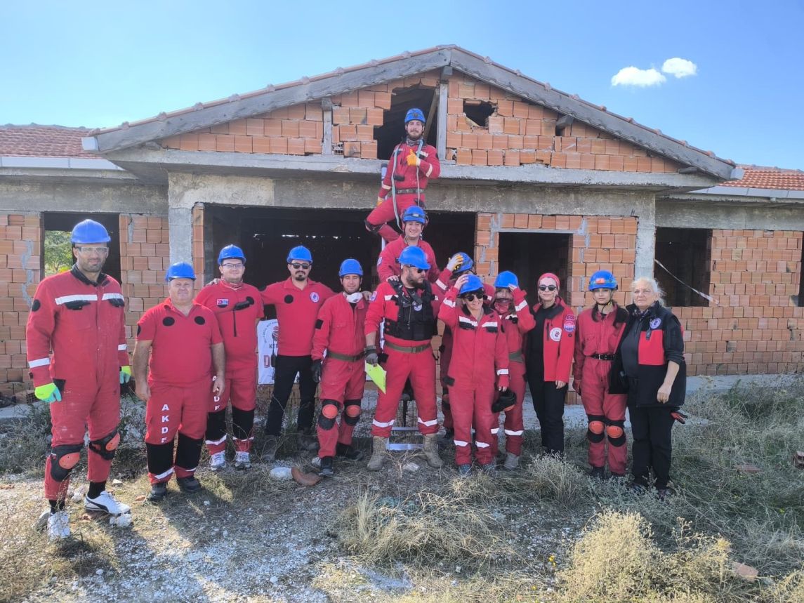 KEDAK, Kentsel Arama Kurtarma tatbikatını başarıyla tamamladı