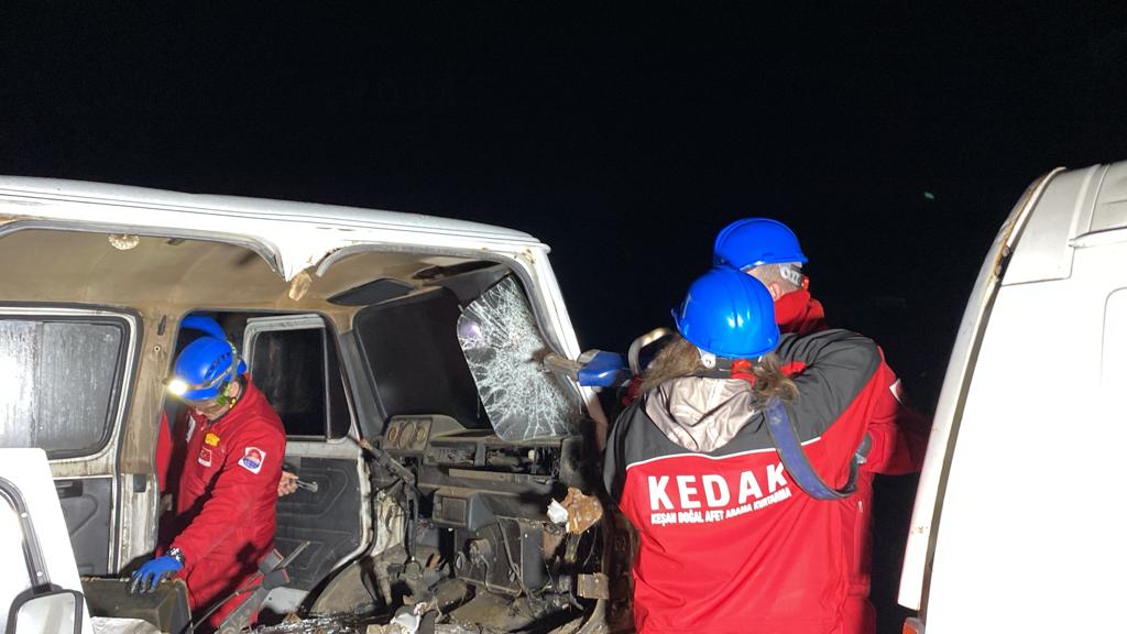 KEDAK, yeni yıla, kazazede kurtarma eğitimiyle başladı