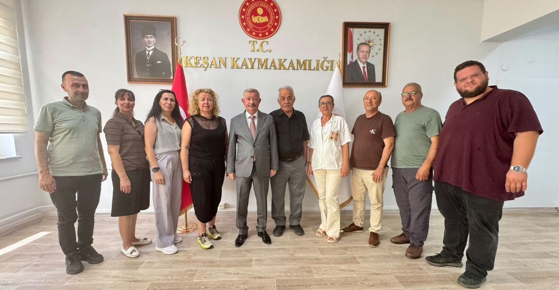 Keşan Kent Konseyi Yürütme Kurulu, kamu kurumlarını ziyaret etti