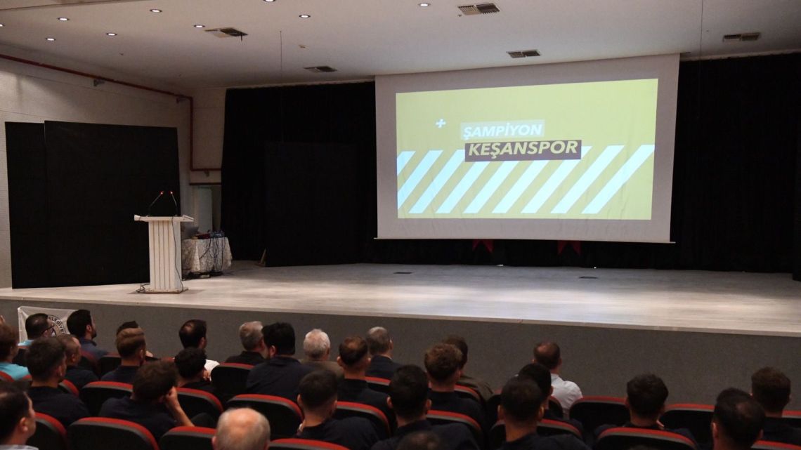 Keşanspor şampiyonluk filminin galası yapıldı