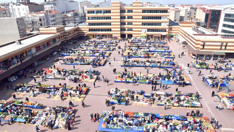 Keşan’daki Halk Pazarı, bu hafta Cuma günü kurulacak