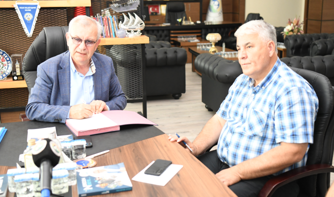 Kumdere’ye yeni kuyu ve isale hattı için ihale sözleşmesi imzalandı