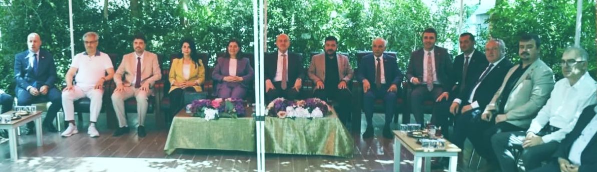 Geleneksel genel bayramlaşma yapıldı