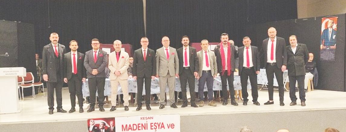 Keşan Madeni Eşya ve Demirciler Odası’nın yeni başkanı Fatih Uslu