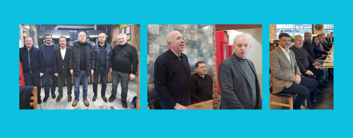 Çalışan Gazeteciler Günü nedeniyle, basın mensuplarıyla biraraya geldiler