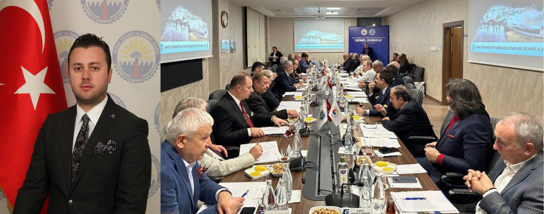 İpsala UMAT Başkanlığı’na, Keşan TSO Başkanı İsmail Şapçı seçildi