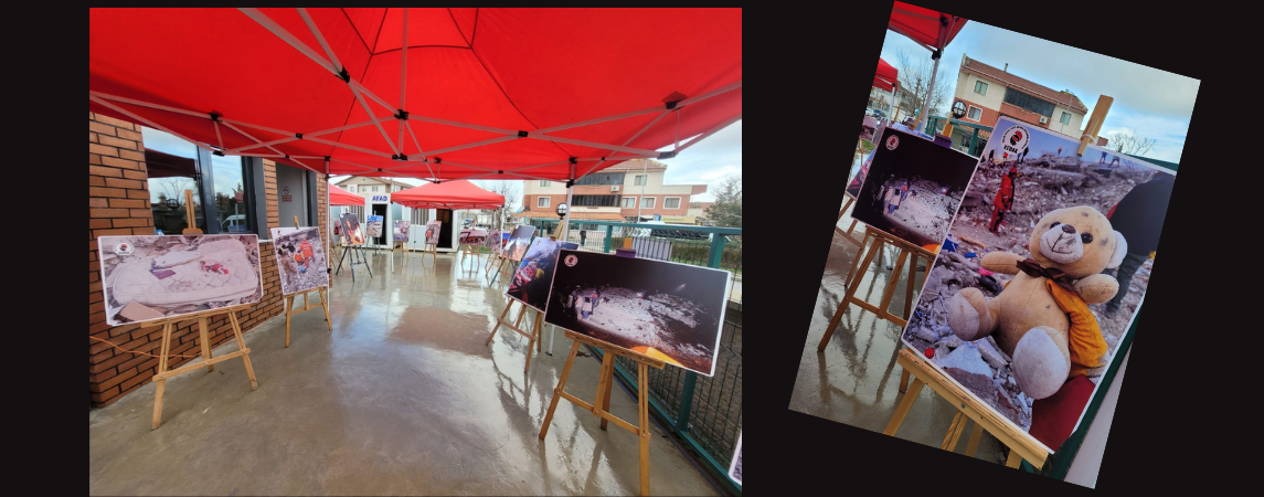 KEDAK, 6 Şubat deprem felaketzedelerini, fotoğraf sergisiyle andı