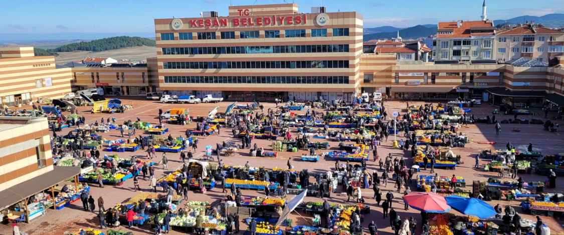 Keşan’da Halk Pazarı, yarın da kurulacak