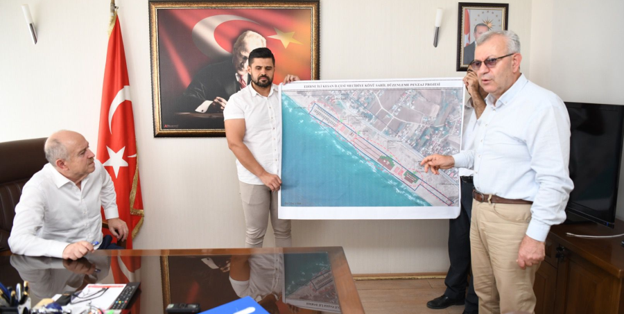 Mecidiye Sahili’ni düzenlemek için proje protokolü imzalandı