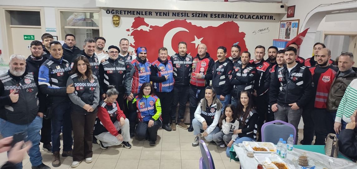 Fast Moto 22 Keşan Motosiklet Kulübü’nden  birlik ve dayanışma iftarı