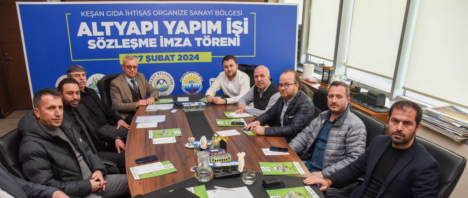 Keşan Gıda OSB altyapı sözleşmesi imzalandı