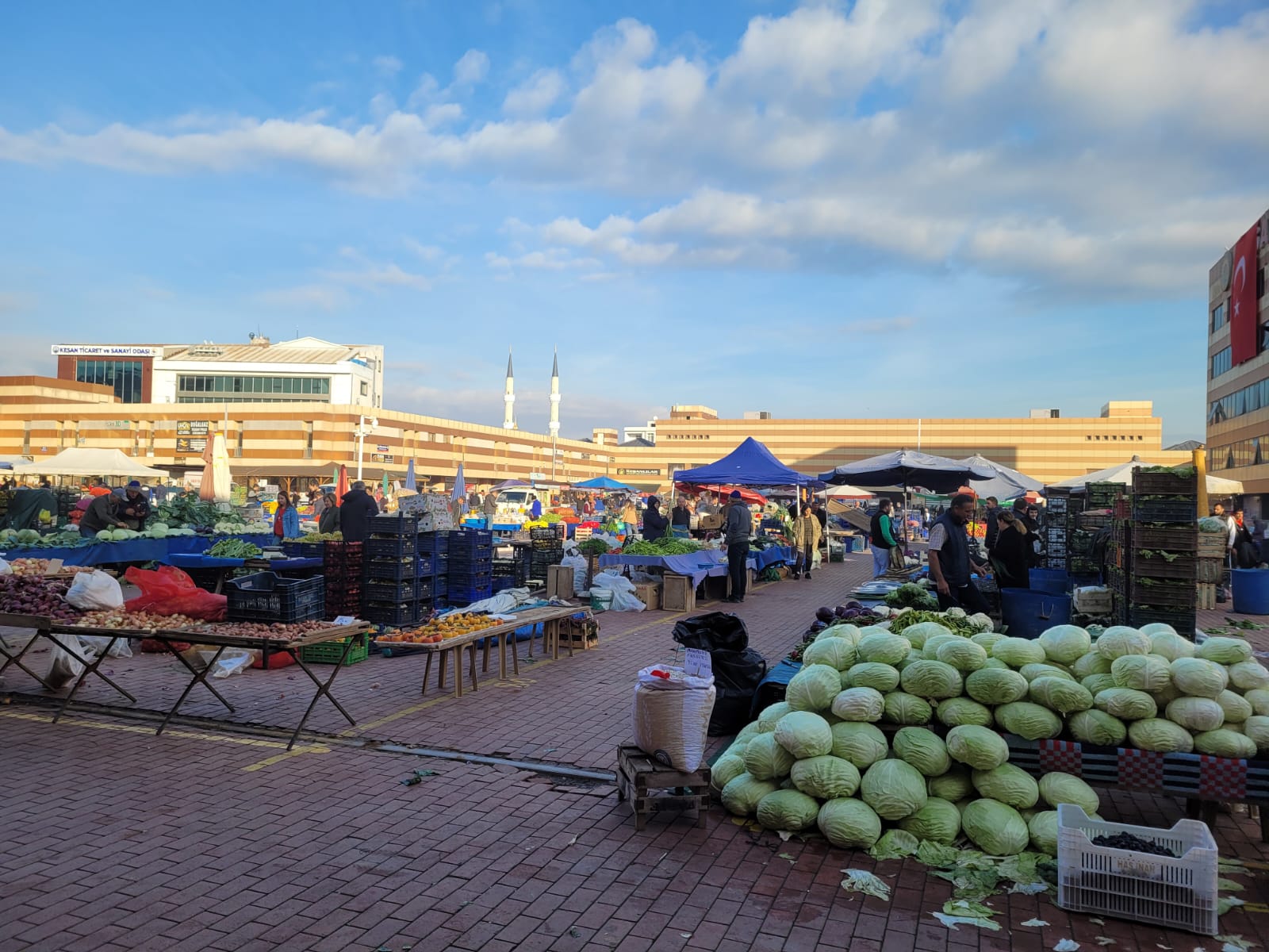 Keşan pazarı, Pazar günü kurulacak