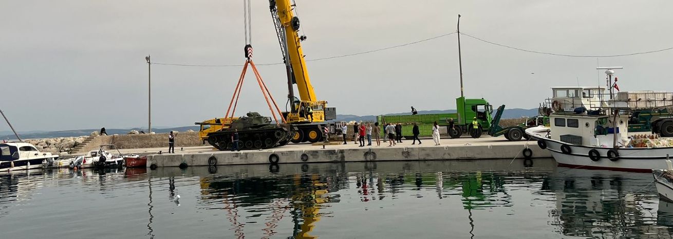 Saros’da dalış turizmine yeni nefes: M62 T modeli tank, yapay resife dahil olacak