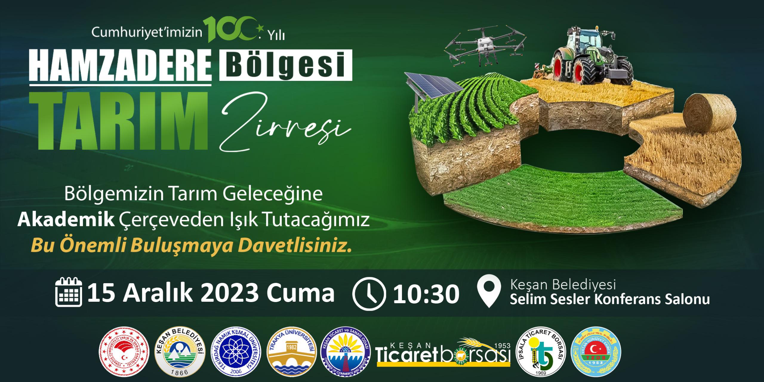 Hamzadere Zirvesi, 15 Aralık’ta Keşan’da yapılacak